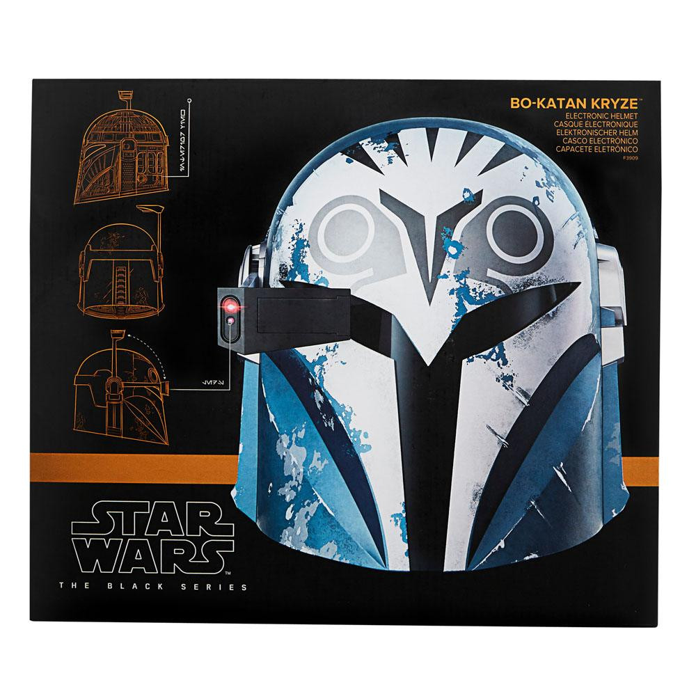 Hasbro Hasbro : Casque de Bo-Katan Kryze │ Star Wars The Black Series│Premium Electronic Helmet