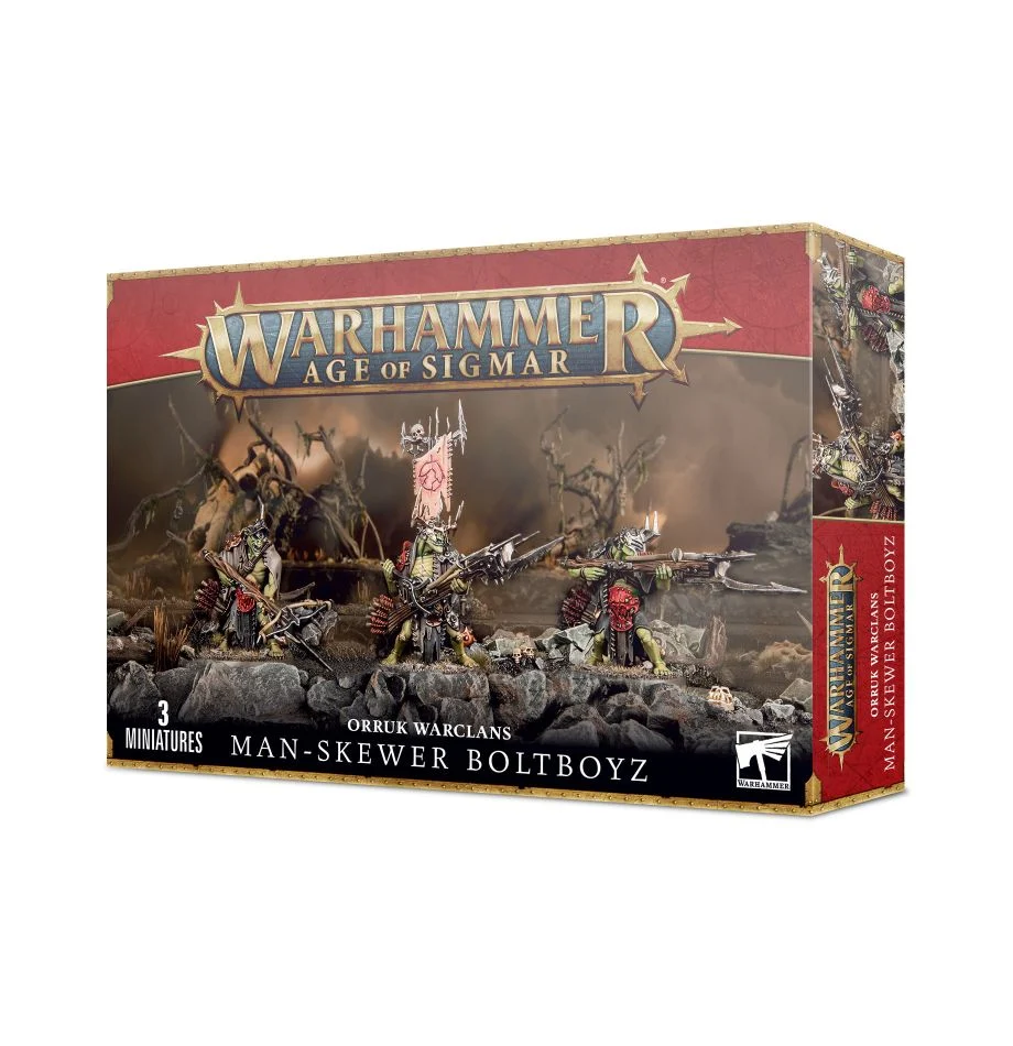 Orruk Warclans : Man-Skewer Boltboyz │ Warhammer Age of Sigmar