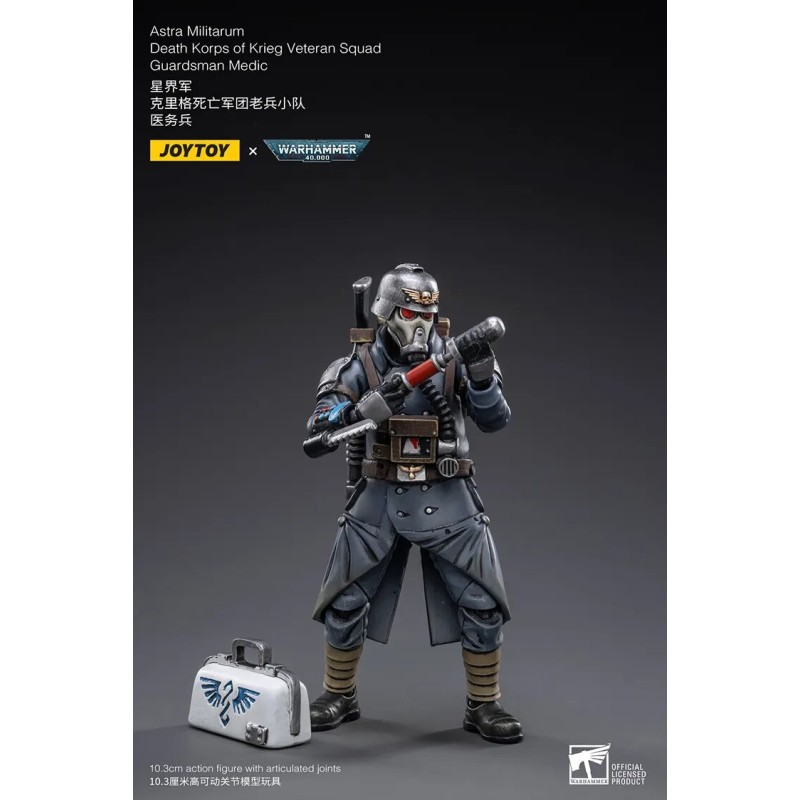 JOYTOY : Astra Militarum - Death Krops of Krieg │ Veteran Squad Guardsman Medic