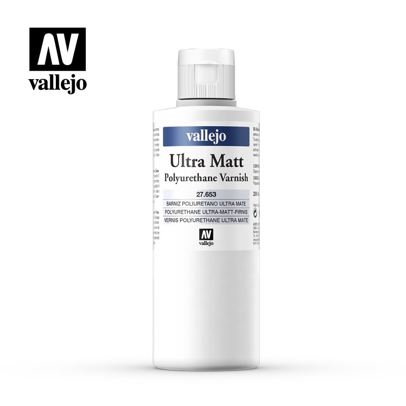 Vallejo : Vernis Ultra Matt - Pulyurethana Vernis