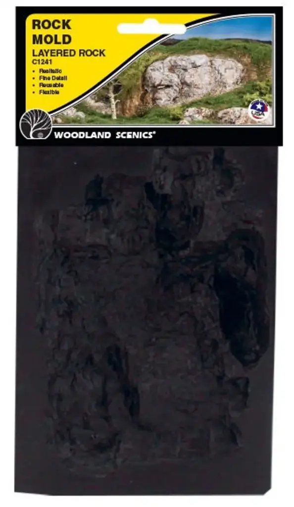 Woodland : Moule pour rocher