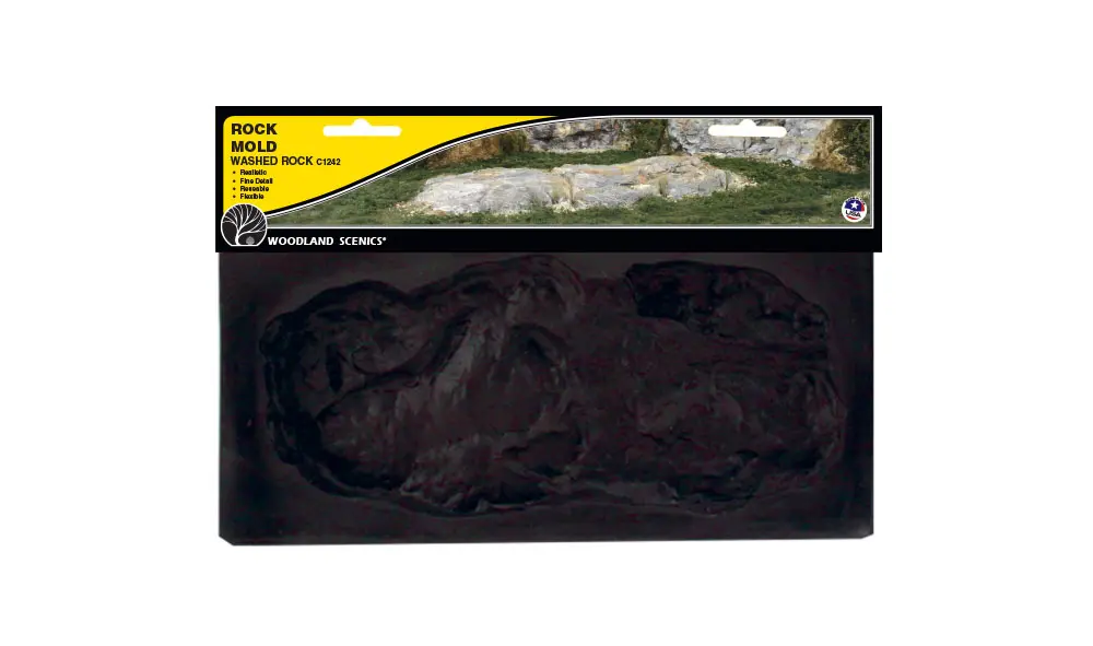 Woodland Scenic : Moule souple pour rochers