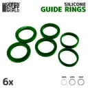 Green Stuff : Anneaux Guide en Silicone pour rouleau à Texturer