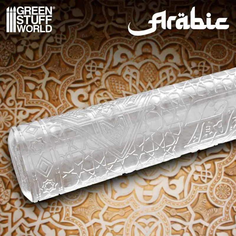 Green Stuff : Rouleau à Texturer "ARABIC"