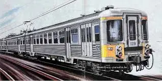 B-Models : Automotrice AM56 BUDD SNCB/NMBS │ Continu