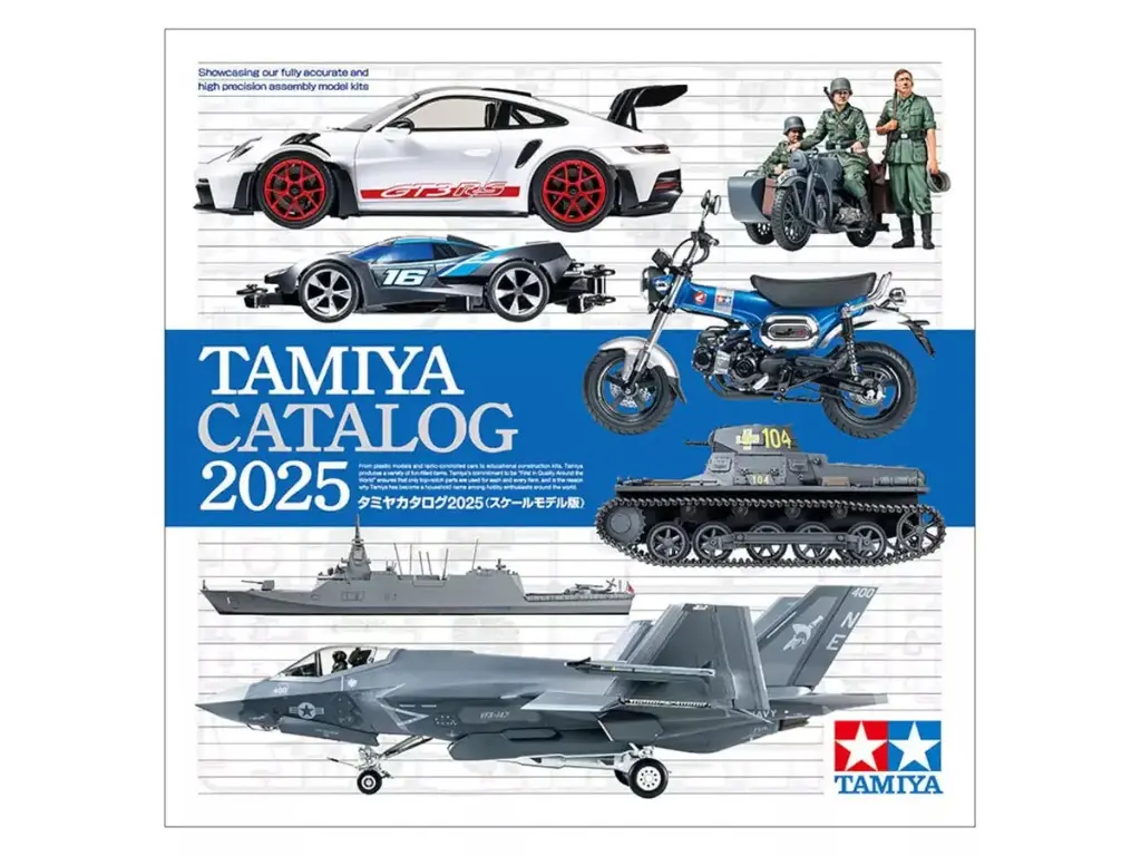 Tamiya : Catalog 2025 (FR/ENG/DE/SPA)
