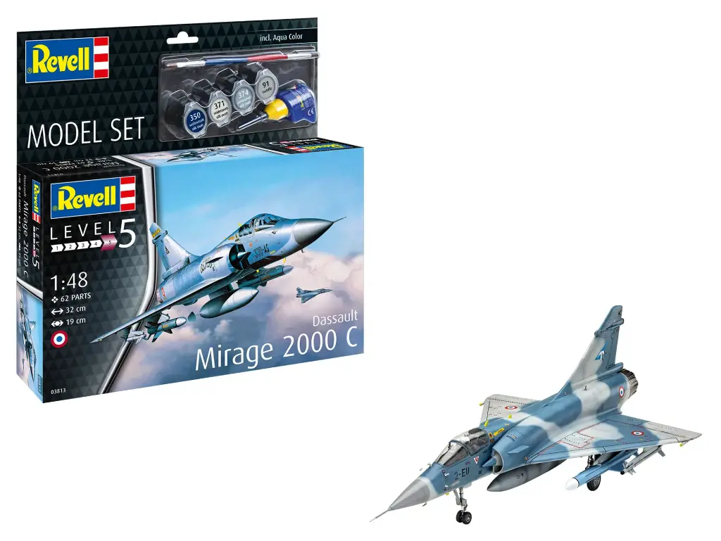 Revell : Dassault Mirage 2000C │ Avec Kit de Peinture