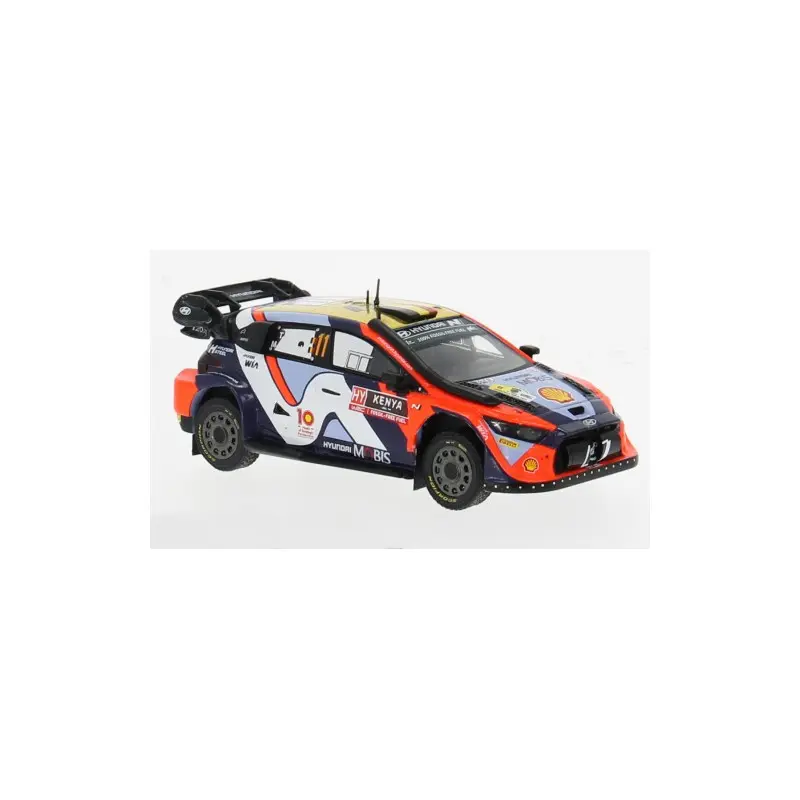 Ixo Models : Hyundai i20 N Rally1 │ No.11 Safari Rally 2024 Neuville - Wydaeghe