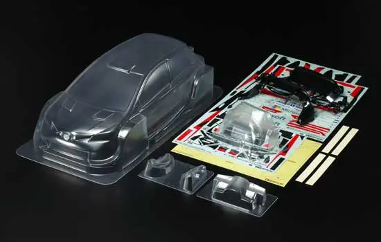 Tamiya : Carrosserie Toyota Yaris WRC 1/10