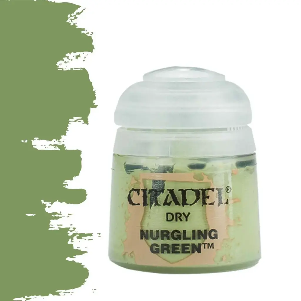 Citadel Color : Nurgling Green │ Dry
