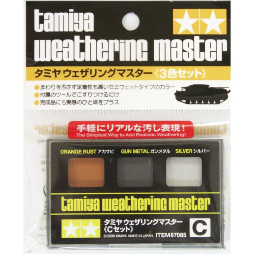 [TYA 87085] Tamiya : Palette de pastels C │ Weathering master 