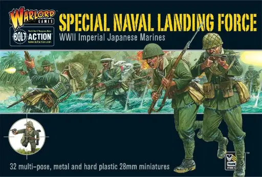 [WLG WGB-JI-03] Bolt Action : Special Naval Landing Force • WWII Imperial Japanese Marines │ Early - Mid - Late
