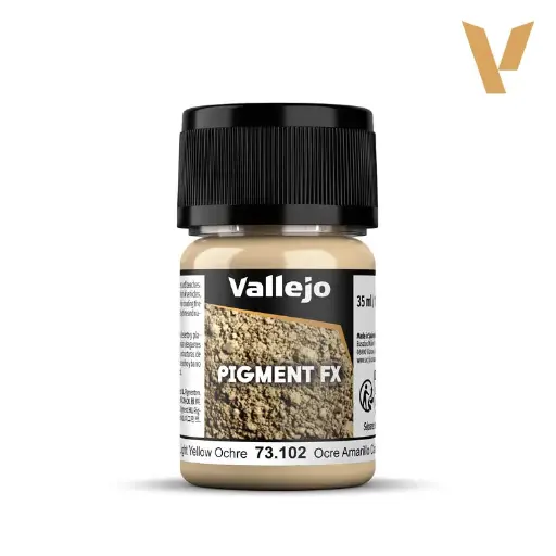 [VAL 73.102] Vallejo : Light Yellow ochre │ (35ml)