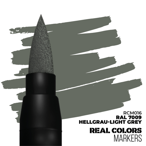 [AK RCM016] Ak : RCM016 - Hellgrau-Light Grey Ral 7009│ Real Colors Markers 