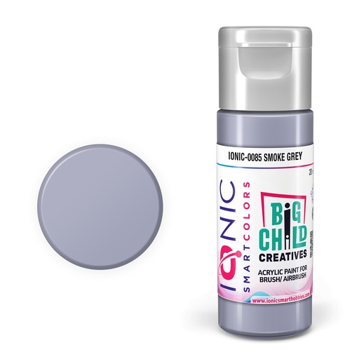 [MIG IO-0085] Ammo Mig : 085 - SMOKE GREY (20ml) │ Ionic Smart Color