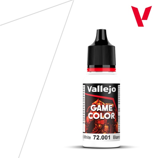 [VAL 72.001] Vallejo : 72001 - Dead White (18ml) │ Game Color
