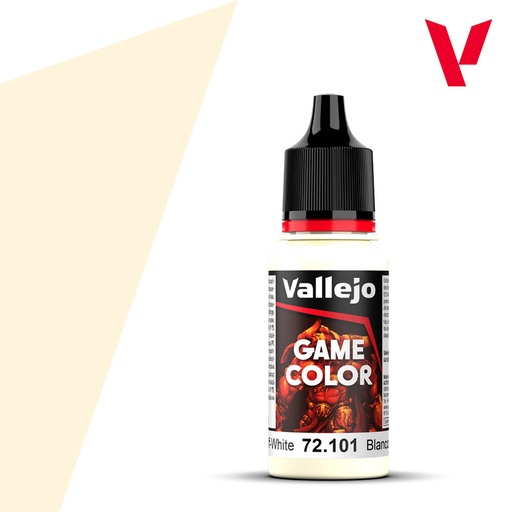 [VAL 72.101] Vallejo : 72101 - Off White (18ml) │ Game Color