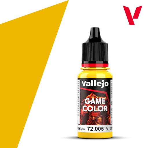 [VAL 72.005] Vallejo : 72005 - Moon Yellow (18ml) │ Game Color