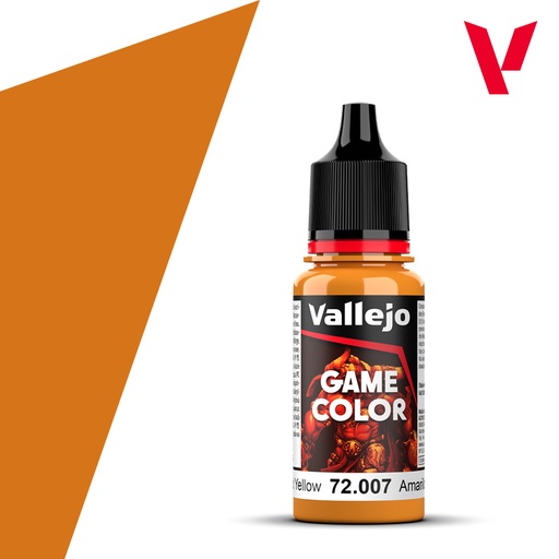 [VAL 72.007] Vallejo : 72007 - Gold Yellow (18ml) │ Game Color