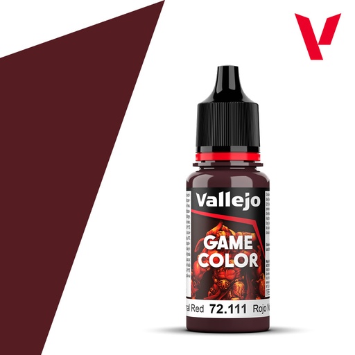[VAL 72.111] Vallejo : 72111 - Nocturnal Red (18ml) │ Game Color