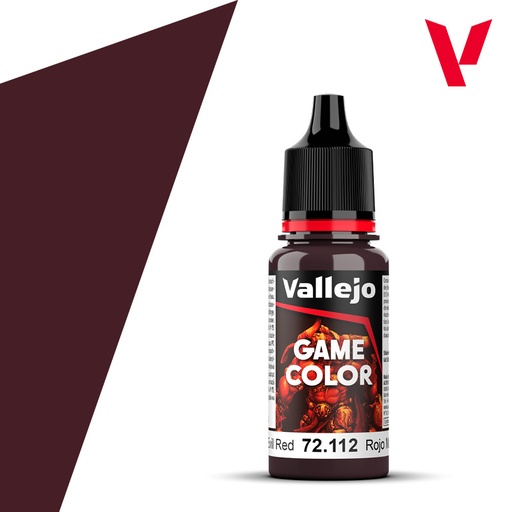 [VAL 72.112] Vallejo : 72112 - Evil Red  (18ml) │ Game Color