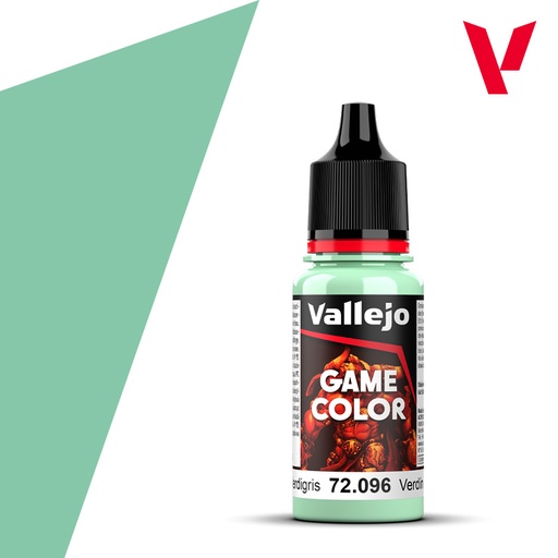 [VAL 72.096] Vallejo : 72096 - Verdigris (18ml) │ Game Color