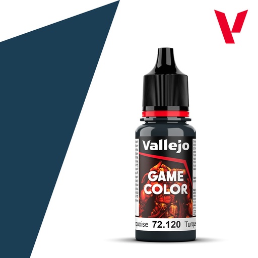[VAL 72.120] Vallejo : 72120 - Abyssal Turquoise (18ml) │ Game Color