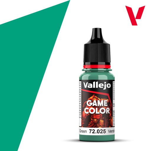 [VAL 72.025] Vallejo : 72025 - Foul Green (18ml) │ Game Color