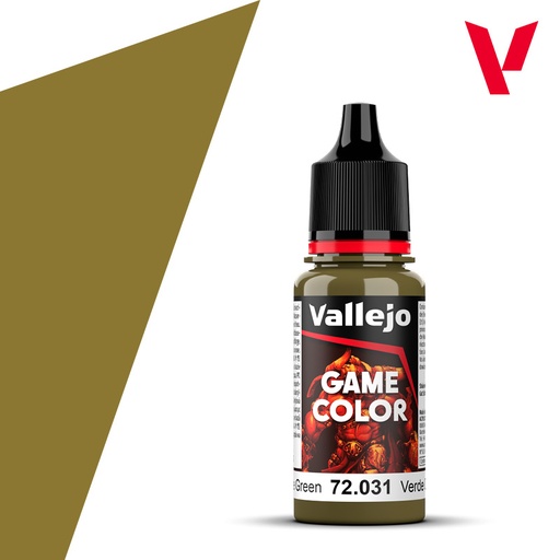 [VAL 72.031] Vallejo : 72031 - Camouflage Green (18ml) │ Game Color