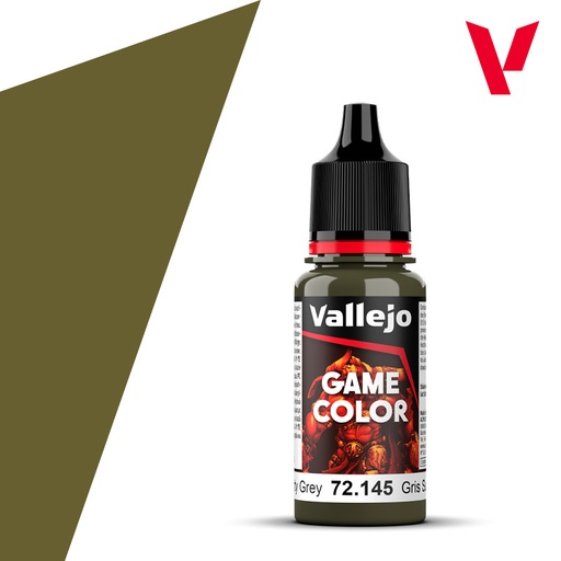 [VAL 72.145] Vallejo : 72145 - Dirty Grey (18ml) │ Game Color