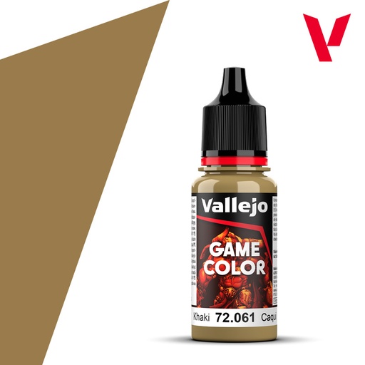 [VAL 72.061] Vallejo : 72061 - Khaki (18ml) │ Game Color