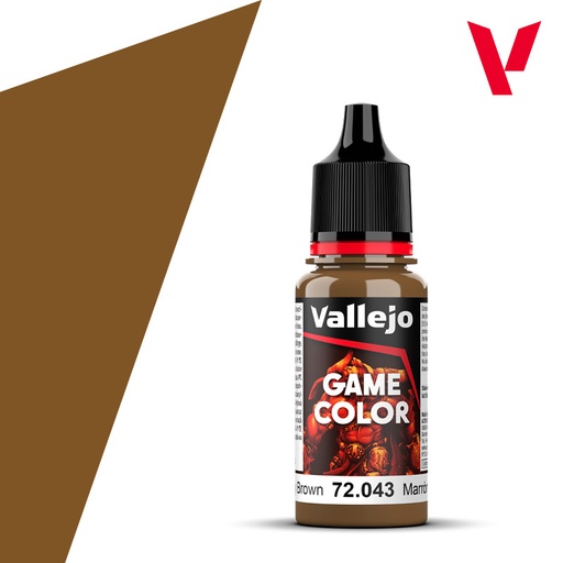 [VAL 72.043] Vallejo : 72043 - Beasty Brown (18ml) │ Game Color