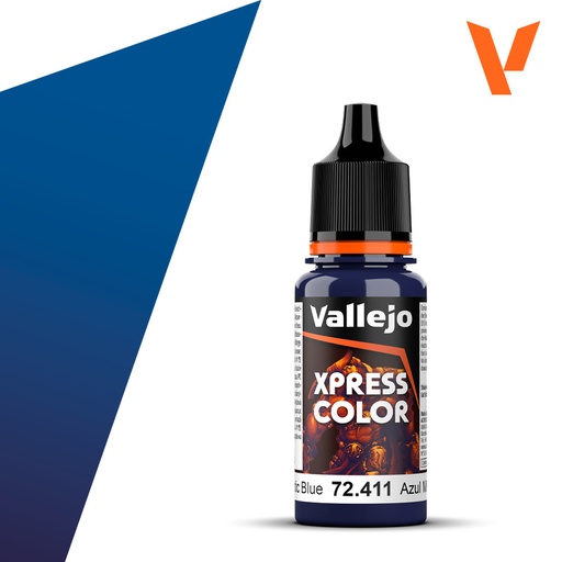 [VAL 72.411] Vallejo : 72411 - Mystic Blue (18ml) │ Game Color - Xpress Color