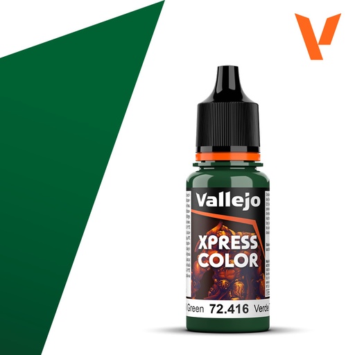 [VAL 72.416] Vallejo : 72416 - Troll Green (18ml) │ Game Color - Xpress Color