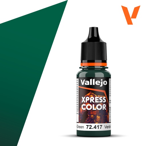 [VAL 72.417] Vallejo : 72417 - Snake Green (18ml) │ Game Color - Xpress Color