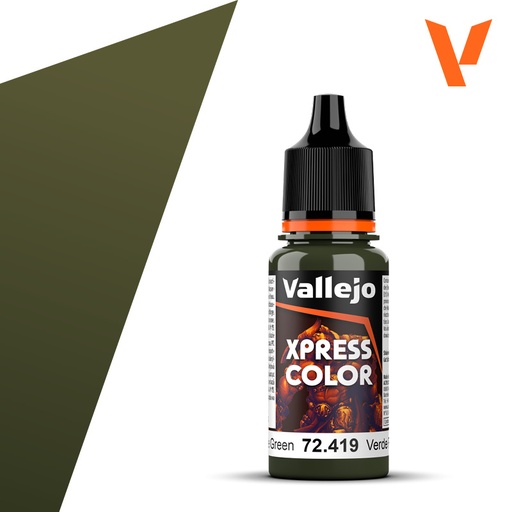 [VAL 72.419] Vallejo : 72419 - Plague Green (18ml) │ Game Color - Xpress Color