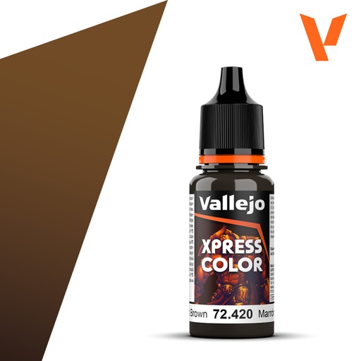 [VAL 72.420] Vallejo : 72420 - Wasteland Brown (18ml) │ Game Color - Xpress Color