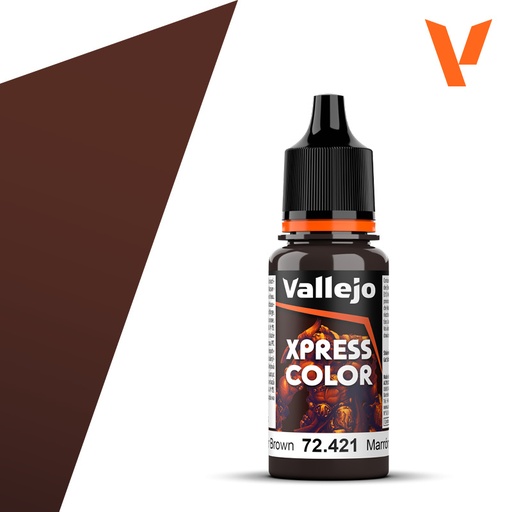 [VAL 72.421] Vallejo : 72421 - Copper Brown (18ml) │ Game Color - Xpress Color