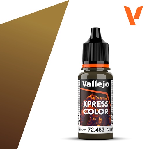 [VAL 72.453] Vallejo : 72453 - Military Yellow (18ml) │ Game Color - Xpress Color