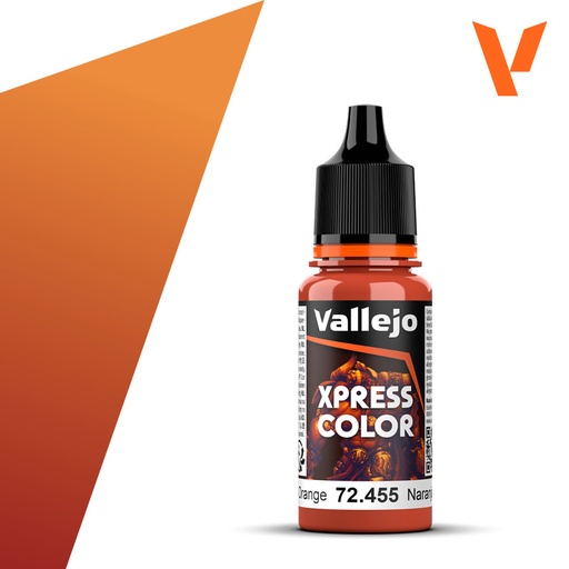 [VAL 72.455] Vallejo : 72455 - Chameleon Orange (18ml) │ Game Color - Xpress Color