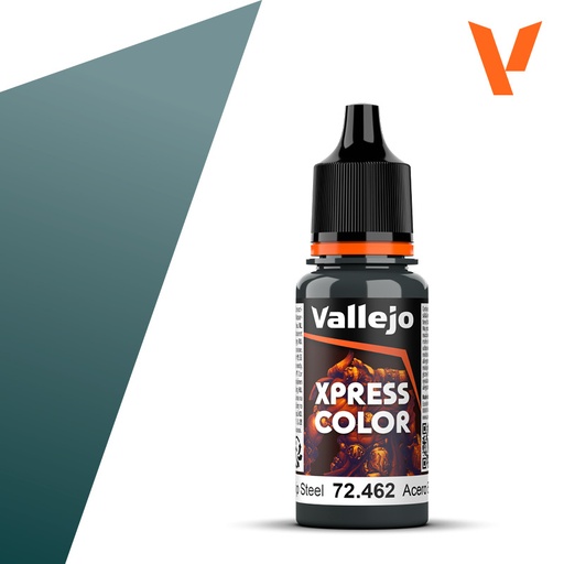 [VAL 72.462] Vallejo : 72462 - Starship Steel (18ml) │ Game Color - Xpress Color
