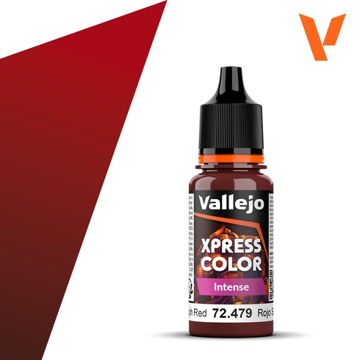 [VAL 72.479] Vallejo : 72479 - Seraph Red (18ml) │ Game Color - Xpress Color Intense