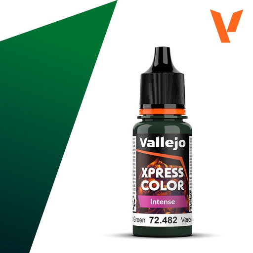 [VAL 72.482] Vallejo : 72482 - Monastic Green (18ml) │ Game Color - Xpress Color Intense