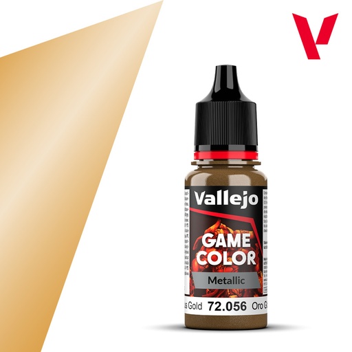 [VAL 72.056] Vallejo : 72056 - Glorious Gold (18ml) │ Game Color - Metal