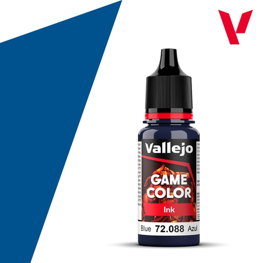 [VAL 72.088] Vallejo : 72088 - Blue  (18ml) │ Game Color - Ink