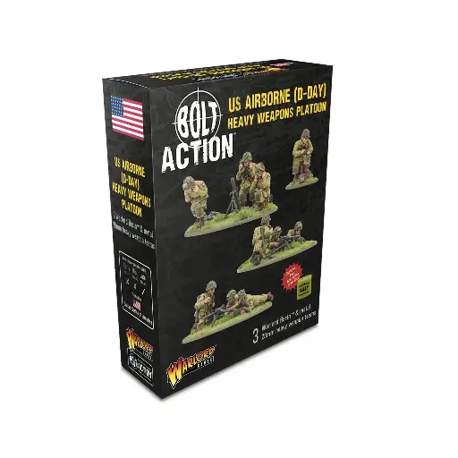 [WLG 402413103] Bolt Action : US Airborne (D-Day) Platoon Heavy Weapons Platoon
