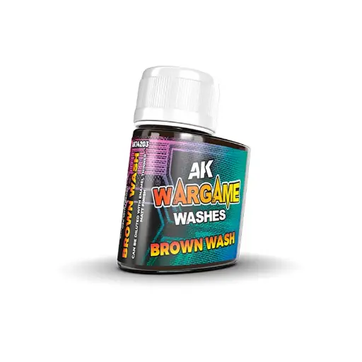 [AK 14203] Ak : Wargame Wash Series │ Brown (35ml)