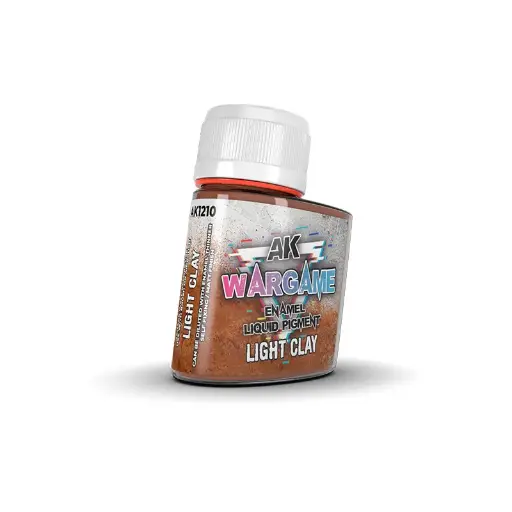[AK 1210] Ak : Wargame │ Enamel liquid Light Clay (35ml)