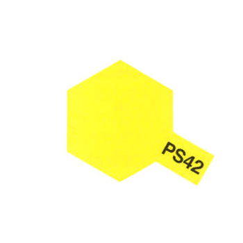 [TYA 86042] Tamiya : PS42 - Jaune Translucide │ Spray pour Lexan