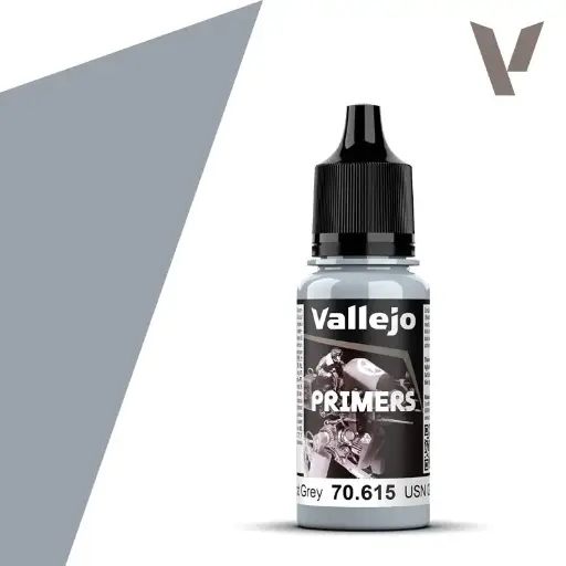 [VAL 70.615] Vallejo : Primer USN Light Ghost Grey │ (18ml)